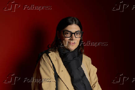 Cineasta Vera Egito na apresentação de 