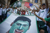 FIFA Club World Cup - Palmeiras fans gather before Palmeiras v Chelsea