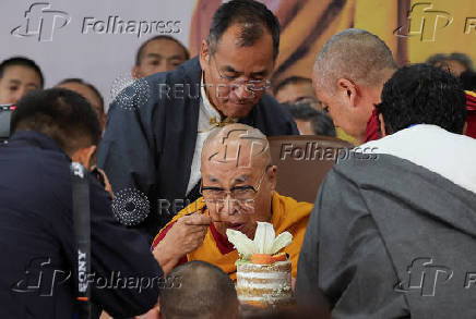 Dalai Lama celebrates 90th birthday, in Dharamshala