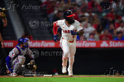 MLB: Texas Rangers at Los Angeles Angels