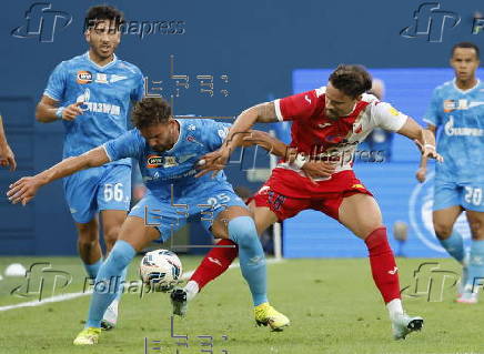 Friendly soccer match - Zenit vs Vojvodina