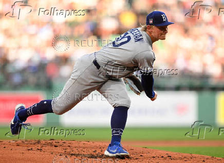 MLB: Los Angeles Dodgers at Boston Red Sox