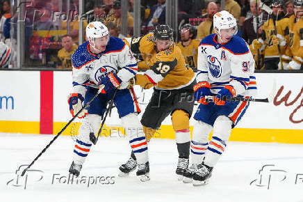 NHL: Edmonton Oilers at Vegas Golden Knights