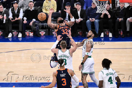 NBA: Boston Celtics at New York Knicks