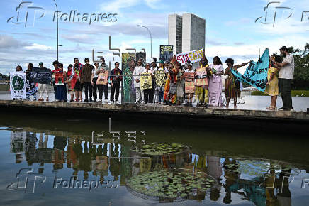 Protesta indígena en la COP30 por la selva amazónica