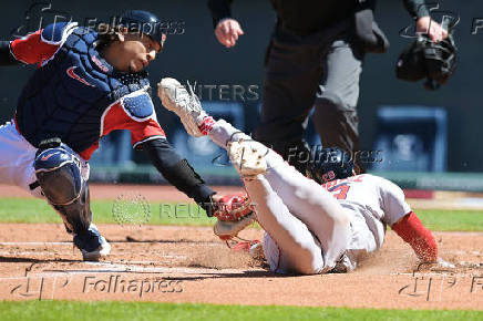 MLB: Boston Red Sox at Cleveland Guardians