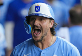 MLB: St. Louis Cardinals at Kansas City Royals