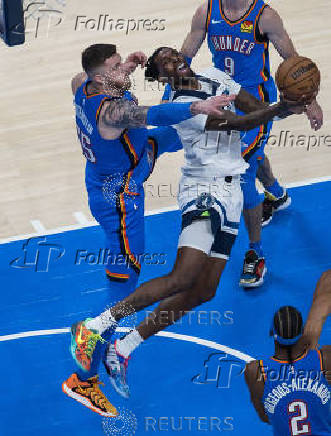 NBA: Playoffs-Minnesota Timberwolves at Oklahoma City Thunder