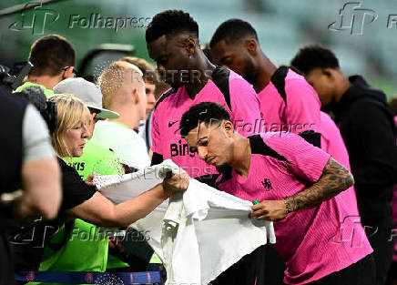 Conference League - Final - Chelsea Training