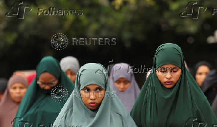 Muslims hold Eid al-Adha prayers in Nairobi