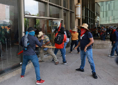 Protest of National Coordination of Education Workers (CNTE) in Mexico City