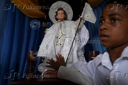People celebrate Saint John the Baptist, in Ocumare de la costa