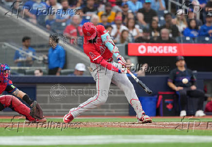 MLB: Los Angeles Angels at Toronto Blue Jays
