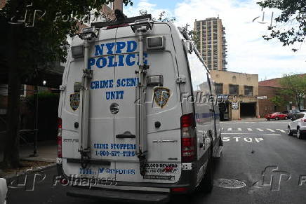 Mulher de 77 anos é morta em um prédio de apartamentos no 7º andar do número 2064 da Barnes Avenue, em Pelham Parkway, Bronx, Nova York