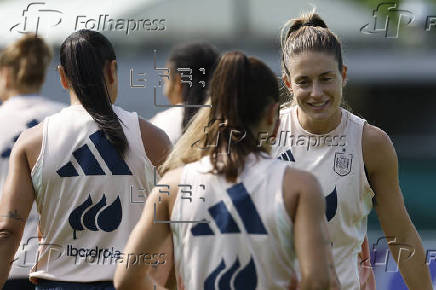 Entrenamiento selección española femenina de fútbol