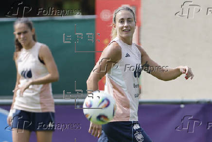 Entrenamiento selección española femenina de fútbol