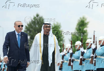 President of the UAE Sheikh Mohamed bin Zayed Al Nahyan visits Turkey