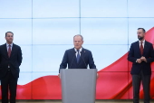 Polish Prime Minister Donald Tusk announces government reshuffle