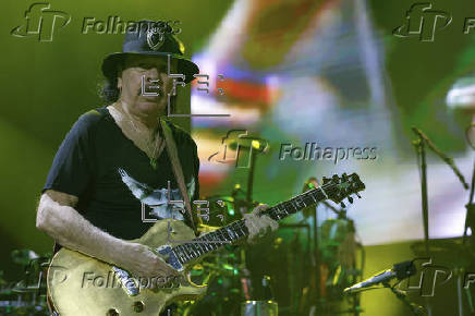 Concierto de Carlos Santana en las Noches del Botánico