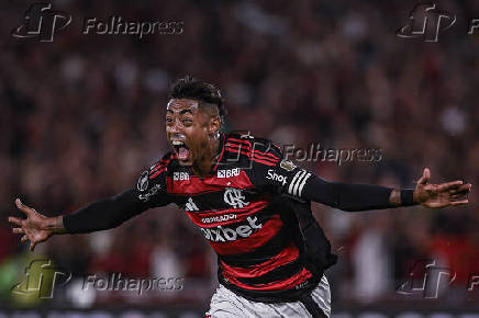 Partida válida pela Copa Libertadores da América entre Flamengo e Internacional