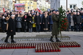 The 15th anniversary of the presidential plane crash near Smolensk observed in Warsaw