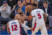 NBA: New York Knicks - Detroit Pistons
