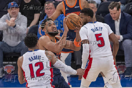 NBA: New York Knicks - Detroit Pistons