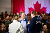 Conservative Party of Canada's leader Pierre Poilievre holds a rally in Saskatoon