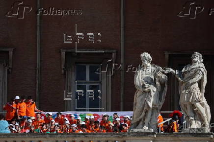 Holy Mass on Divine Mercy Sunday in suffrage for Pope Francis at Vatican City