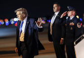 U.S. President Trump in Palm Beach International Airport