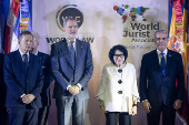 El rey de España participa en el Congreso Mundial del Derecho, en Santo Domingo