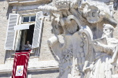 Pope Leo XIV leads Regina Caeli prayer at Vatican City