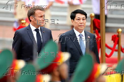 French President Emmanuel Macron visits Vietnam