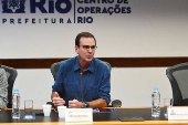 Coletiva de imprensa para apresentação fases da nova licitação do sistema de ônibus