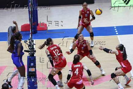 FIVB Volleyball Women's Nations League - France vs Thailand