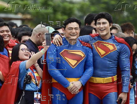 The 'Superman' movie world tour kicks off in the Philippines
