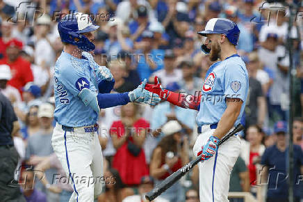 MLB: St. Louis Cardinals at Chicago Cubs