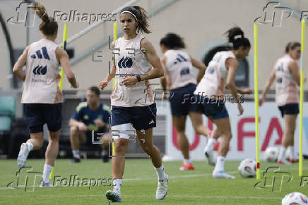 Entrenamiento selección española femenina de fútbol