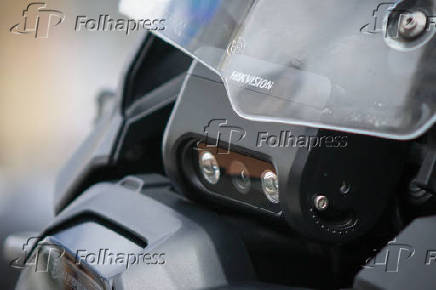 Entrega das câmeras nas motos da PM e GCM de São Paulo