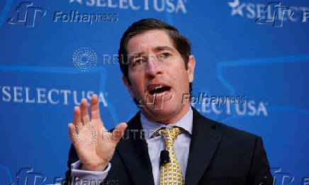 FILE PHOTO: Scott Kupor, Managing Partner at Andreessen Horowitz, speaks at the SelectUSA Investment Summit in National Harbor