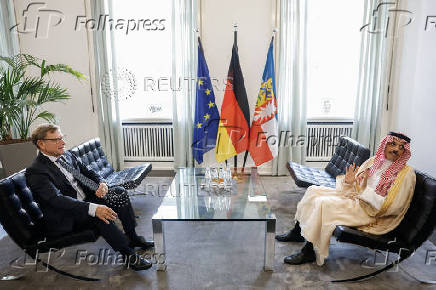 German Foreign Minister Wadephul and Saudi Arabian counterpart Al-Saud hold talks in Berlin