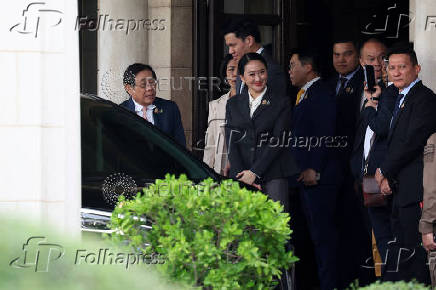 Thai Constitutional Court removes PM Shinawatra from office, in Bangkok