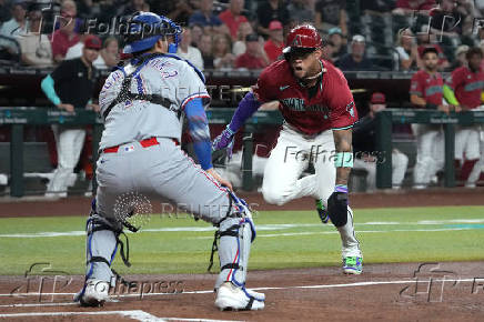 MLB: Texas Rangers at Arizona Diamondbacks