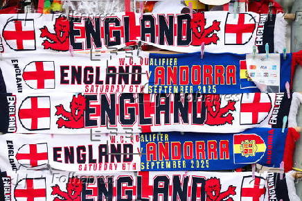 FIFA World Cup 2026 qualification - England vs Andorra