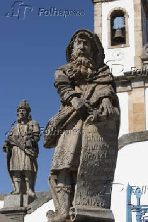 Profeta Habacuc, escultura de Aleijadinho