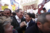 Protest against rearmament in Rome