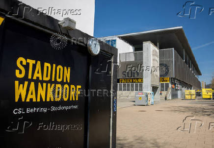 View of the Stadion Wankdorf ahead of UEFA Women's Euro 2025 in Bern