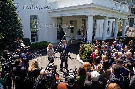 Federal Reserve Bank of Richmond President Thomas Barkin speaks at the White House