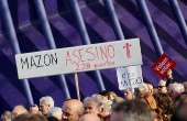 Protest against regional leader Carlos Mazon in Valencia