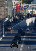 Rehearsal for Victory Day parade in Moscow